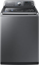Laveuse à chargement par le haut Samsung WA52J8700AP/AA de 5,2 pi³ avec Active Wash Platinum