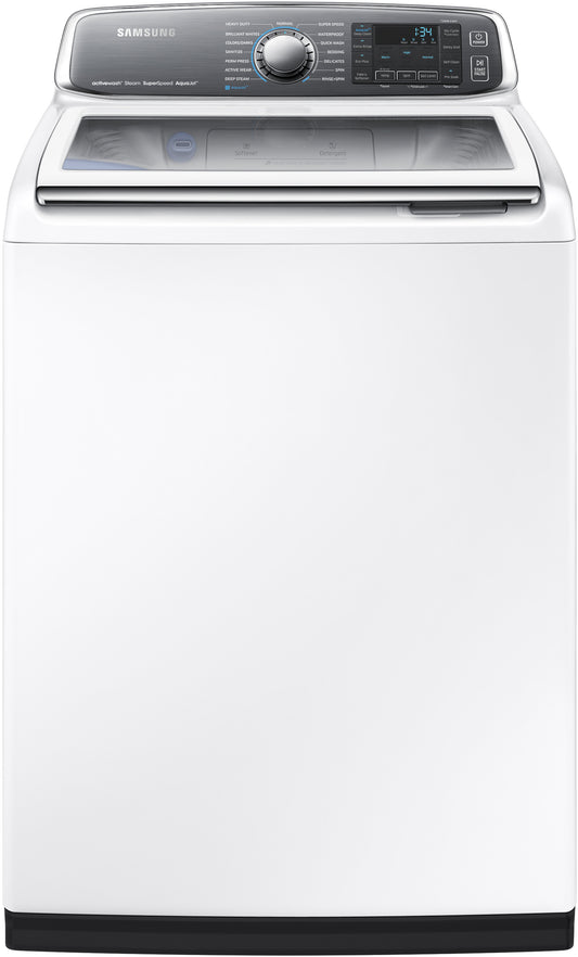 Laveuse à chargement par le haut Samsung WA52J8700AW/A2 de 27 pouces et 5,2 pi³