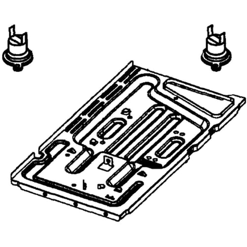 Samsung DE94-02379A Base Plate - Samsung Parts USA