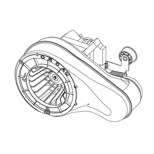 Samsung DC93-00101Y Dryer Motor Assembly - Samsung Parts USA