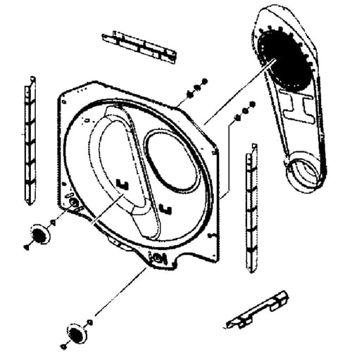 Samsung DC97-07601L Assy Drum Ba - Samsung Parts USA