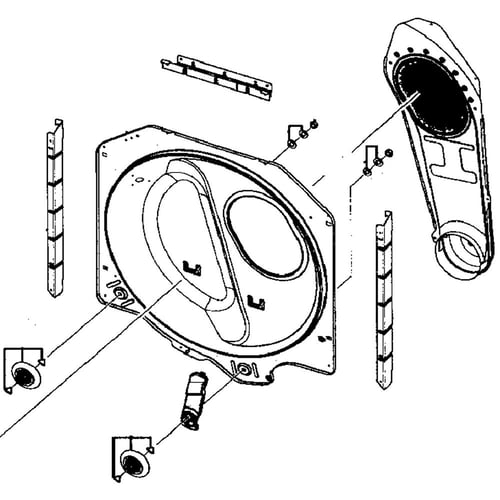 Samsung DC97-08698F Drum - Samsung Parts USA