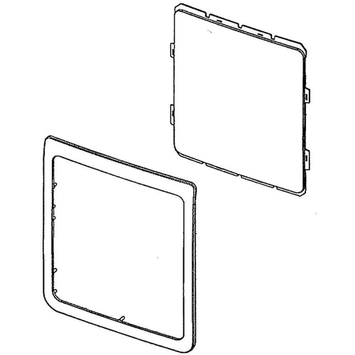 Samsung DC63-01453B Door Cover - Samsung Parts USA