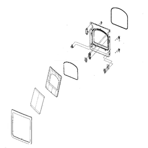 Samsung DC97-19481A Door - Samsung Parts USA