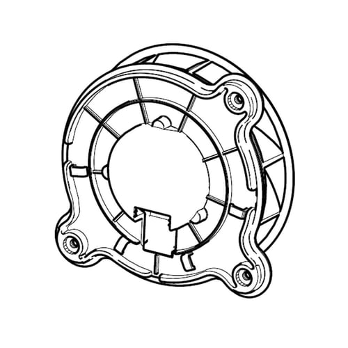 Samsung DA31-00334B Refrigerator Evaporator Fan Motor - Samsung Parts USA