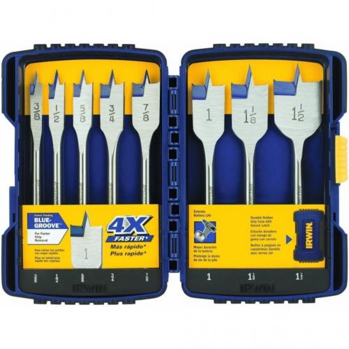 341008 Irwin 8Pc Spade Bit Set W/ Cas - Samsung Parts USA